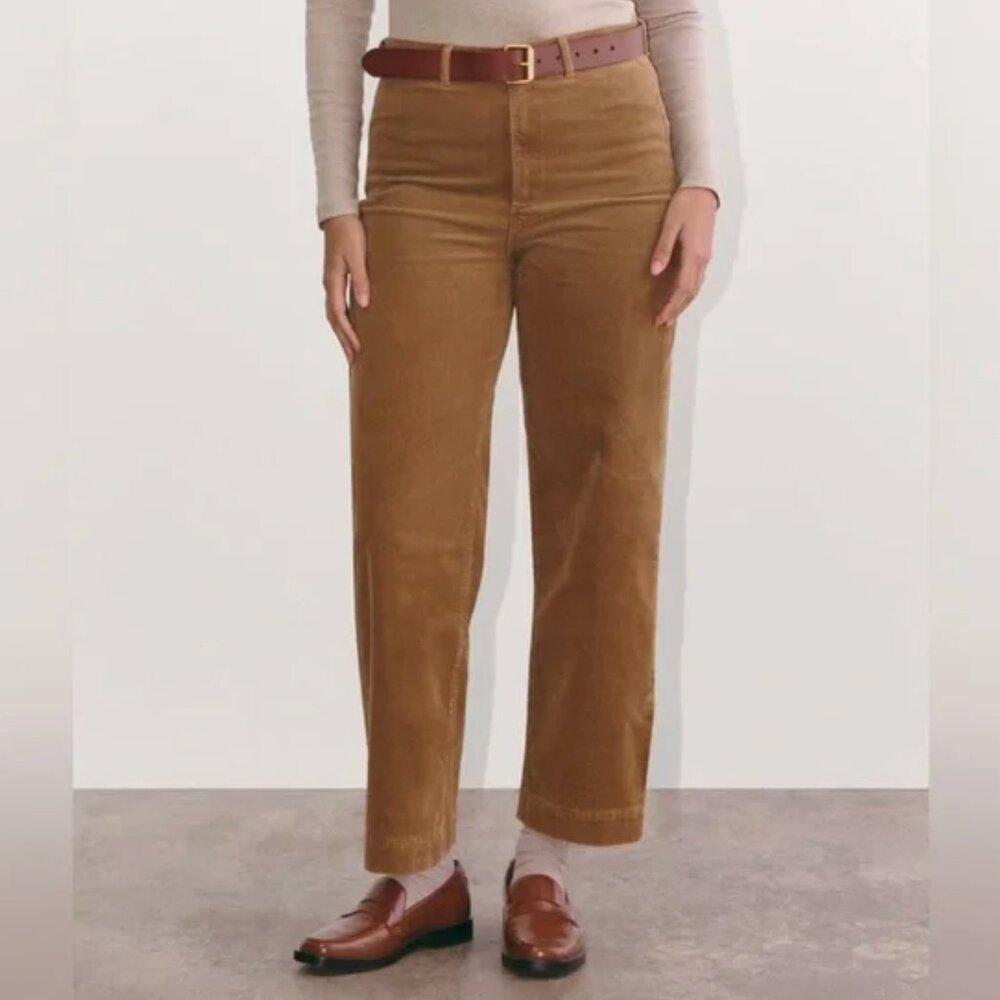 Everlane Women's Wide Leg Pants in Brown